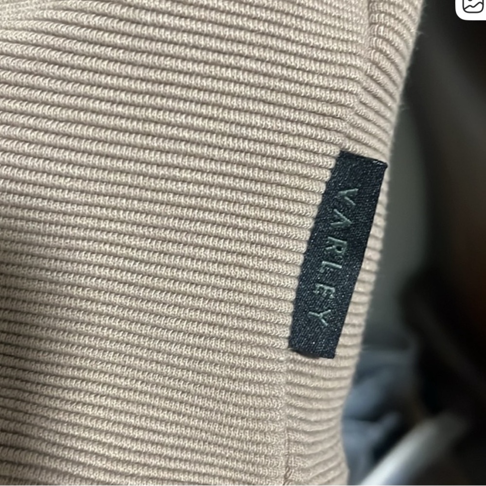 Varley Brown Half-Zip Sweatshirt - Picture 4 of 5